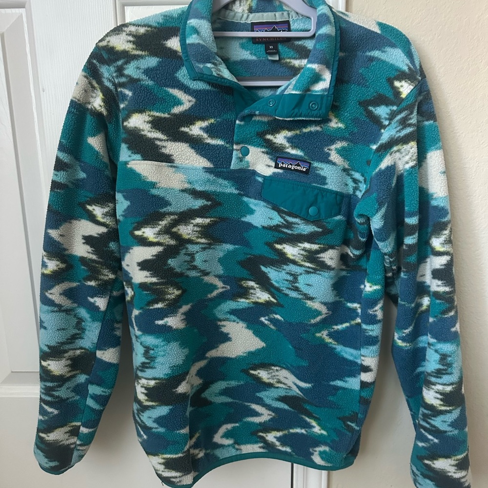 Patagonia Synchilla Fleece Jacket - Seen on Jenna Marbles Video - Picture 2 of 9